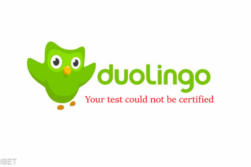 Duolingo - Lý do không công nhận bài thi